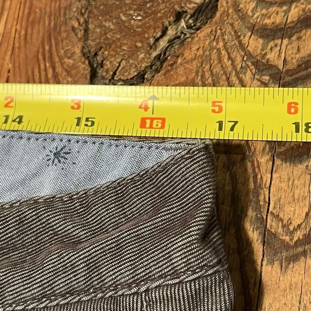 TOAD & CO Corduroy Pants Straight Leg Organic Cotton Gray Casual Women's Size 12